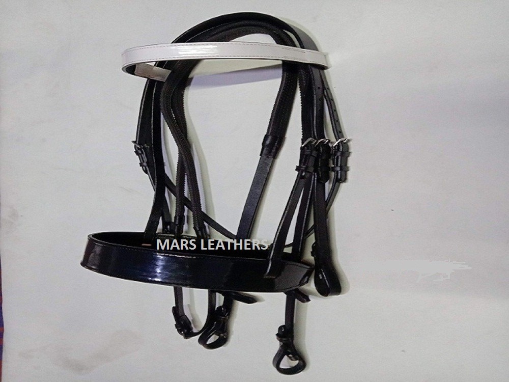 REAL LEATHER HORSE HUNTER BRIDLE